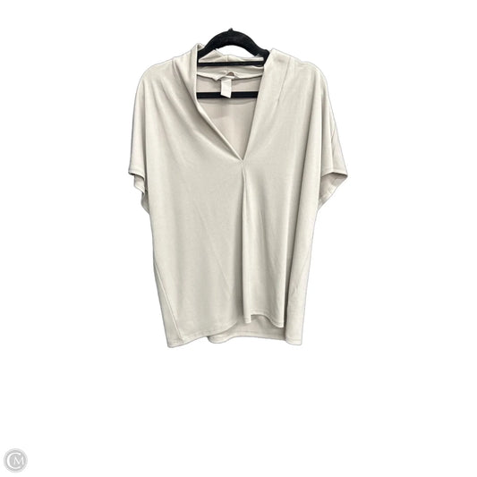 Top Sleeveless By H&m In Tortoise Shell Print, Size: L