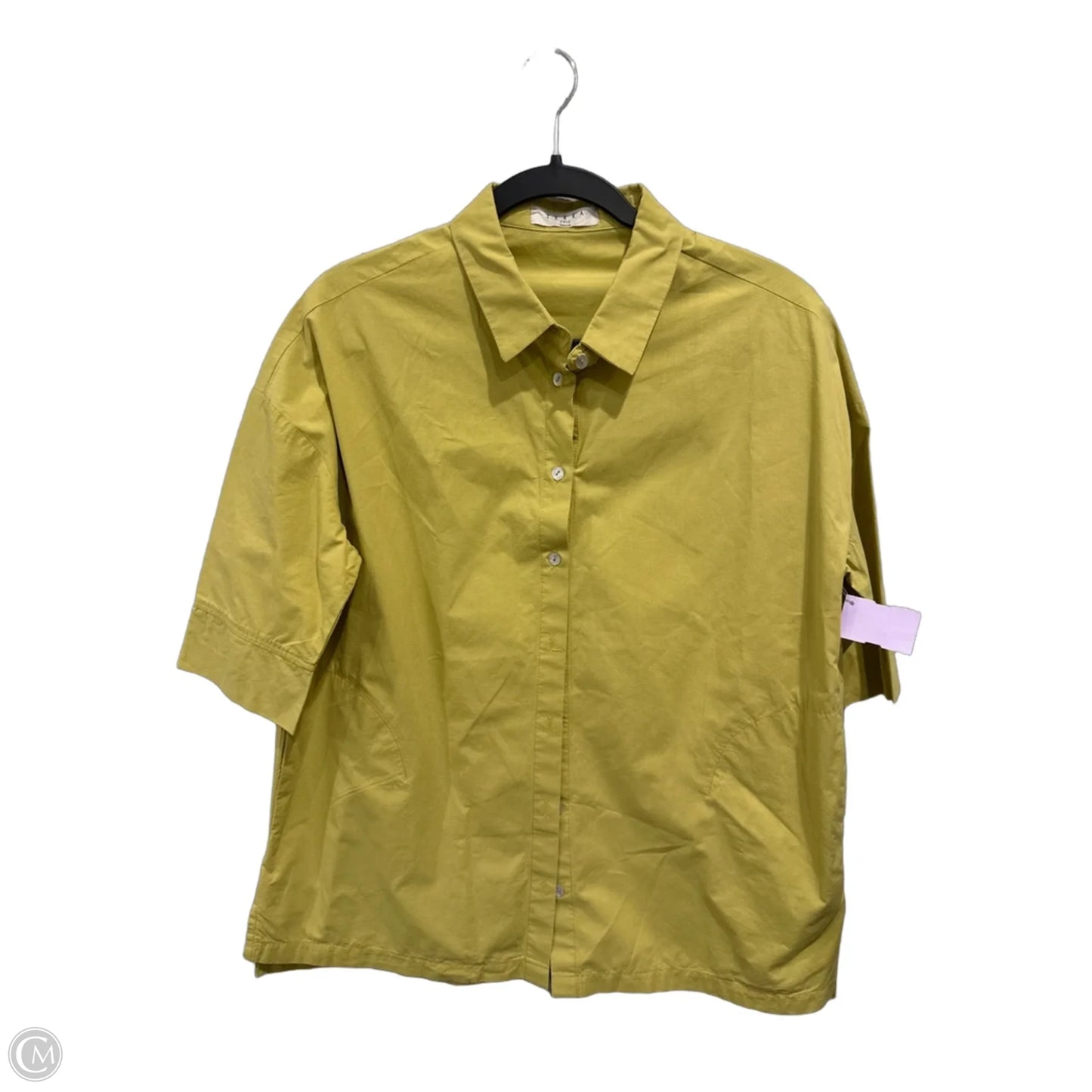 Top Short Sleeve By Clothes Mentor In Green, Size: M