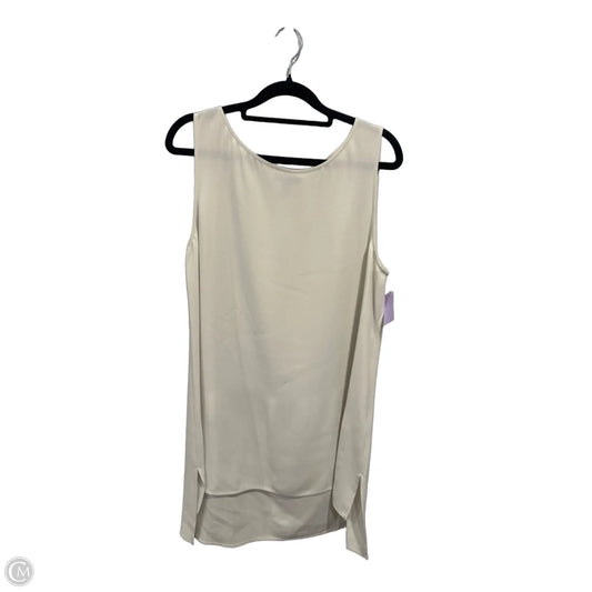 Top Sleeveless By Eileen Fisher In Tan, Size: M
