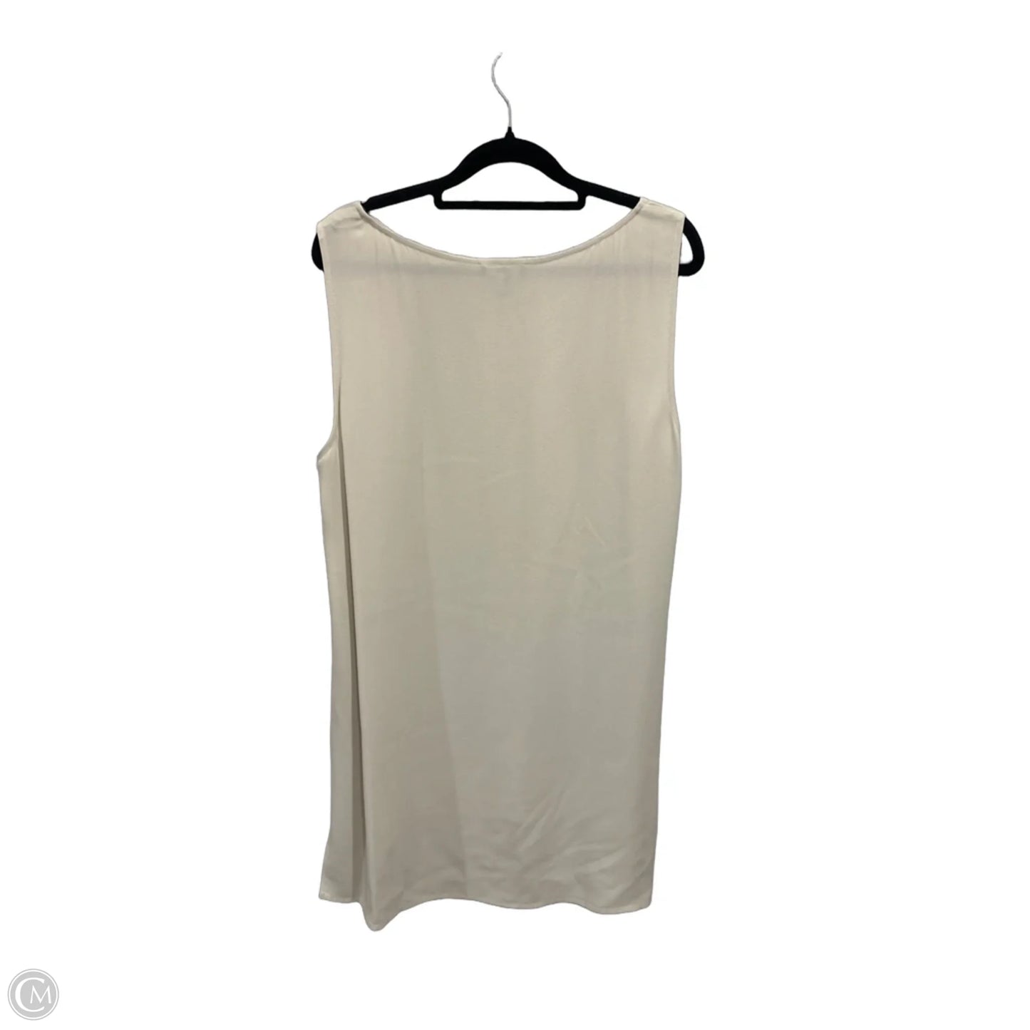 Top Sleeveless By Eileen Fisher In Tan, Size: M
