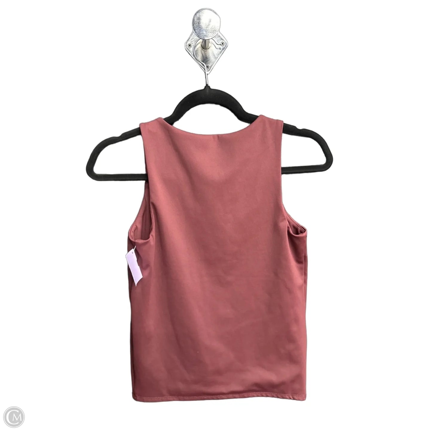 Top Sleeveless By Versona In Maroon, Size: S