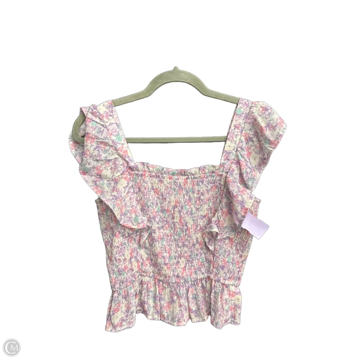 Top Sleeveless By Mine In Purple, Size: M