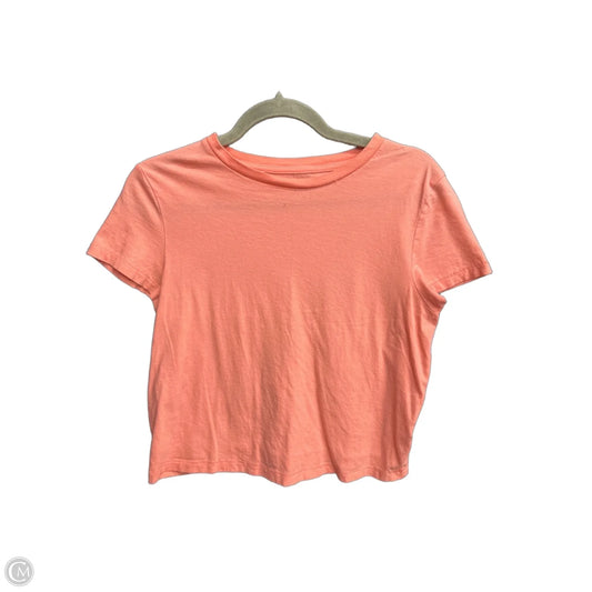 Top Short Sleeve By Universal Thread In Coral, Size: S