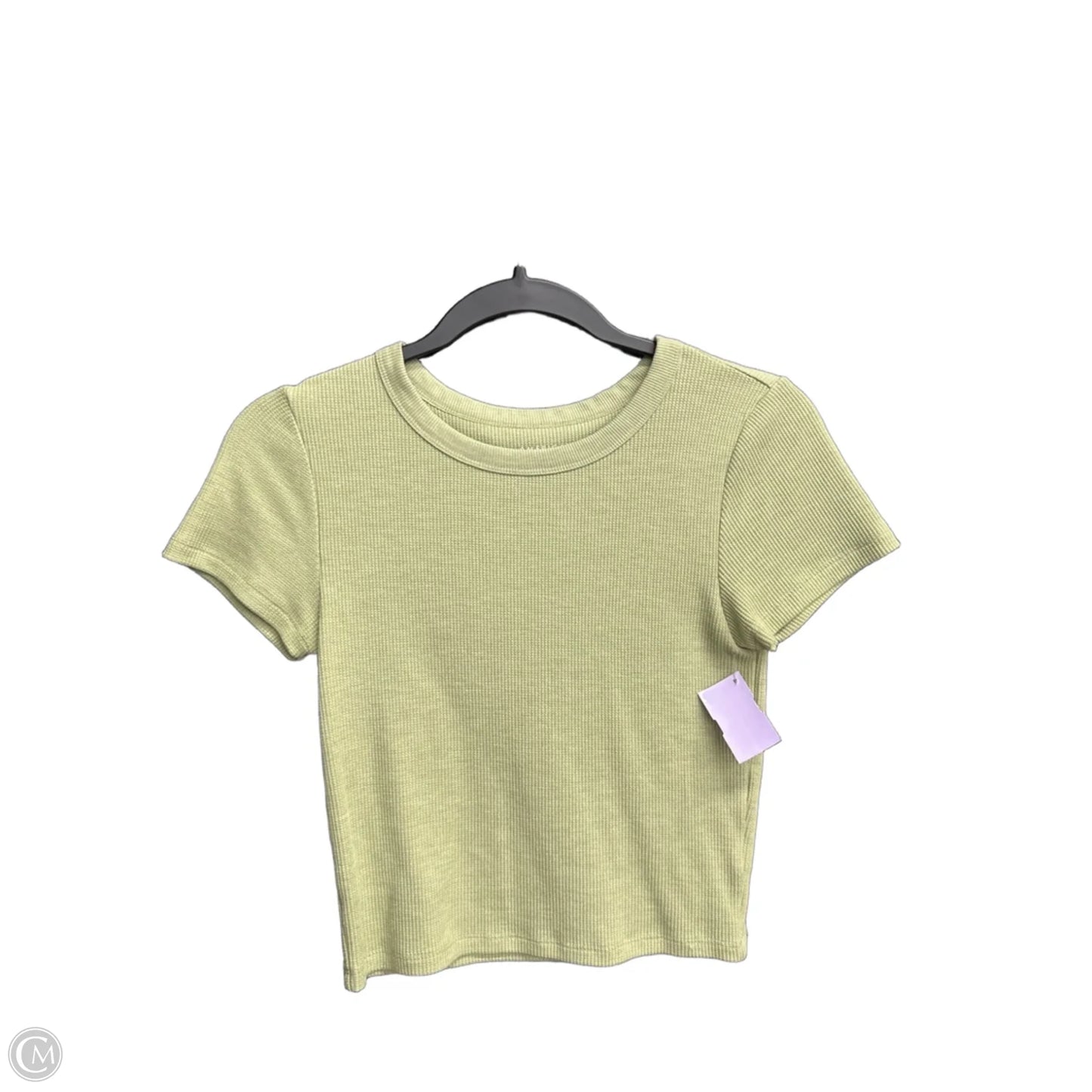 Top Short Sleeve By American Eagle In Green, Size: M
