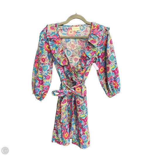 Dress Casual Midi By Melloday In Floral Print, Size: M