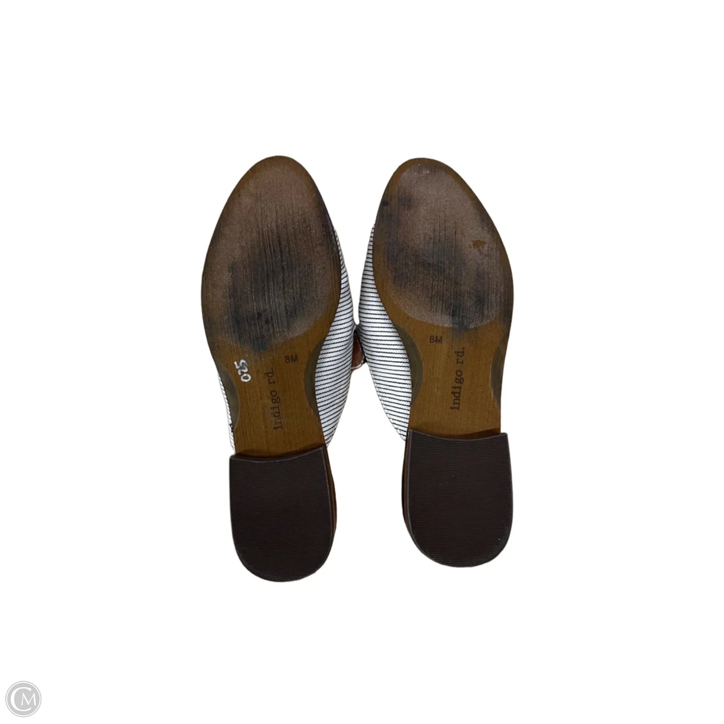 Shoes Flats By Indigo Rd In Striped Pattern, Size: 8