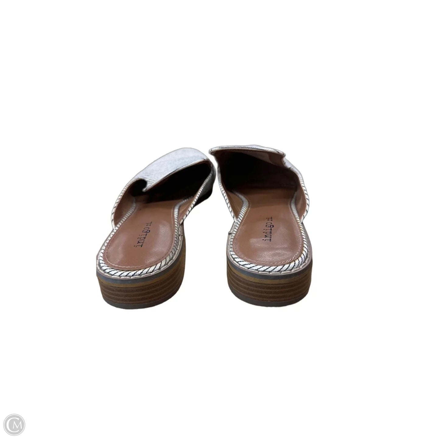 Shoes Flats By Indigo Rd In Striped Pattern, Size: 8