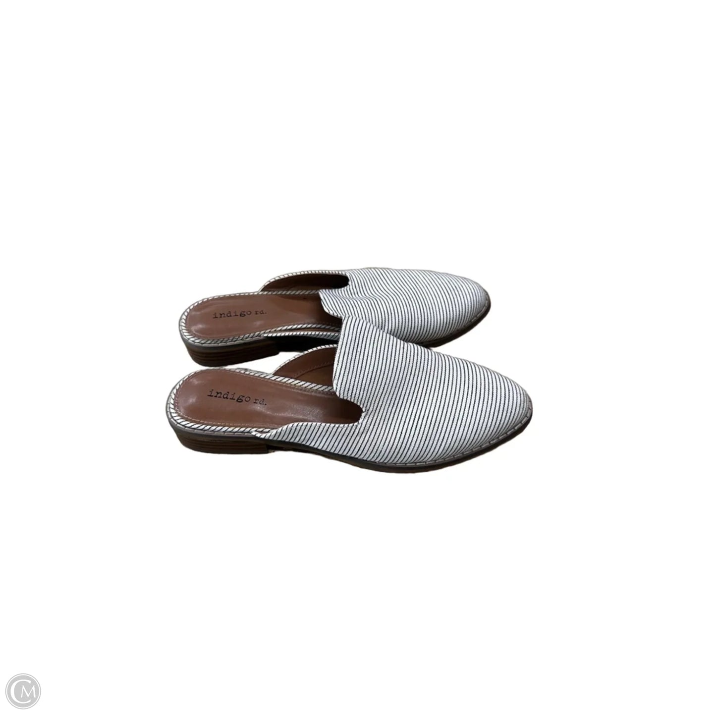 Shoes Flats By Indigo Rd In Striped Pattern, Size: 8