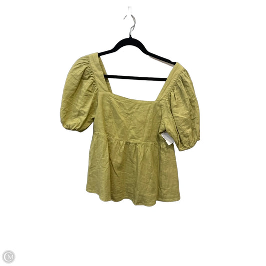 Top Short Sleeve By Newbury Kustom In Green, Size: S