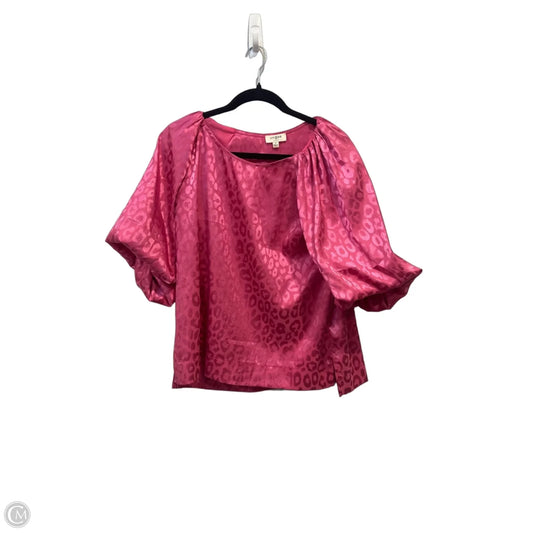 Top 3/4 Sleeve By Umgee In Pink, Size: S