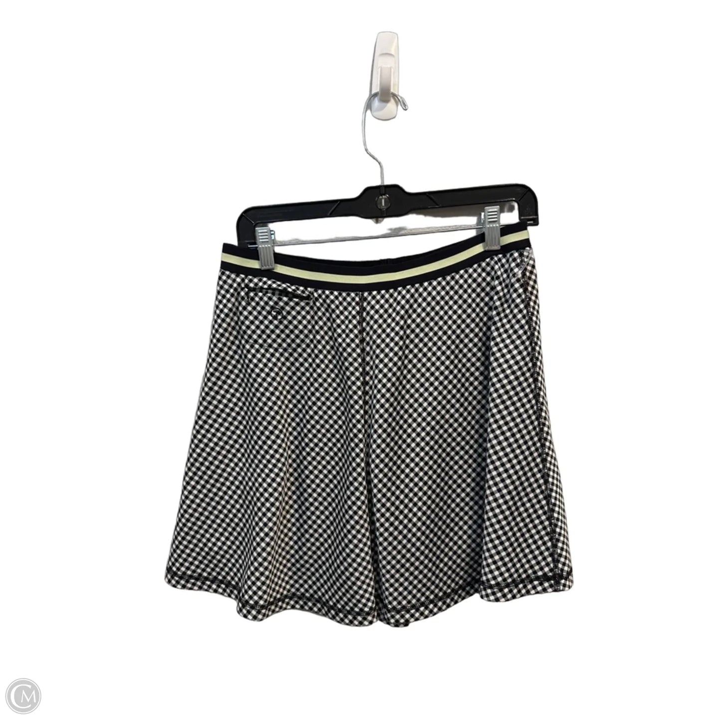 Skort By Talbots In Checkered Pattern, Size: 8