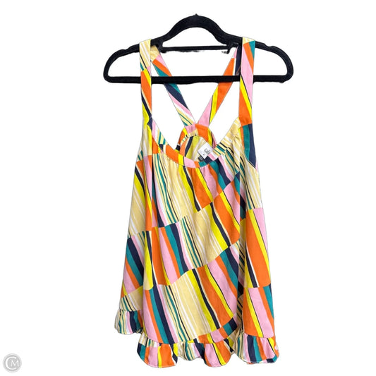 Top Sleeveless By Cabi In Multi-colored, Size: M