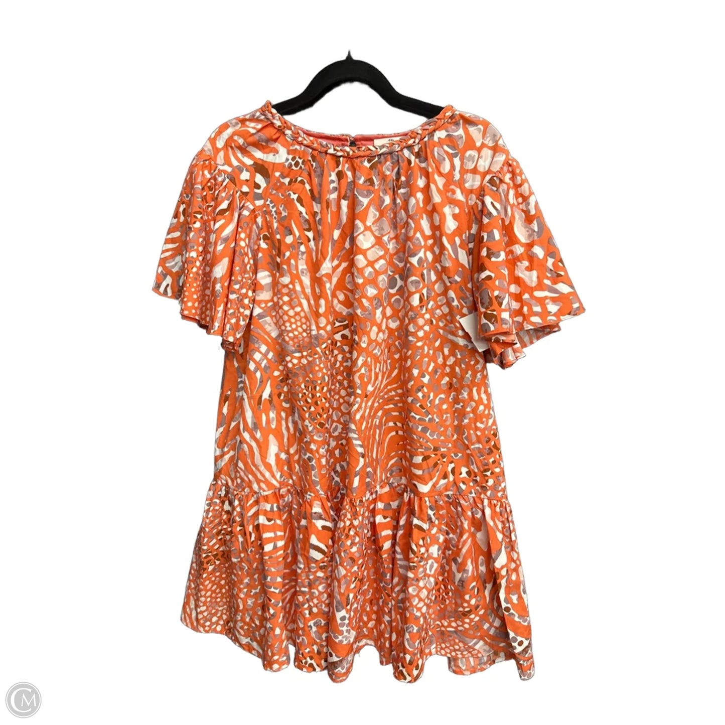 Dress Casual Midi By Entro In Orange, Size: M