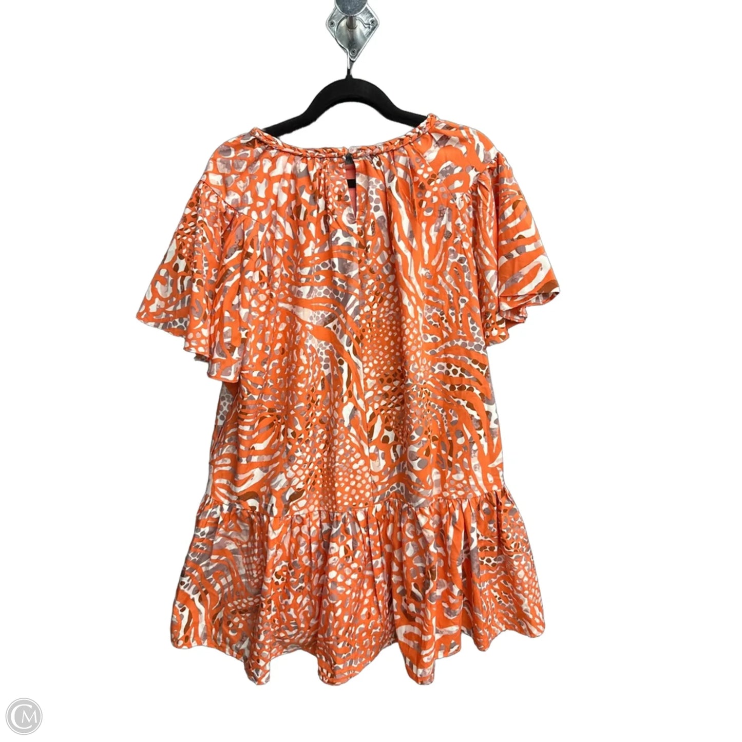 Dress Casual Midi By Entro In Orange, Size: M