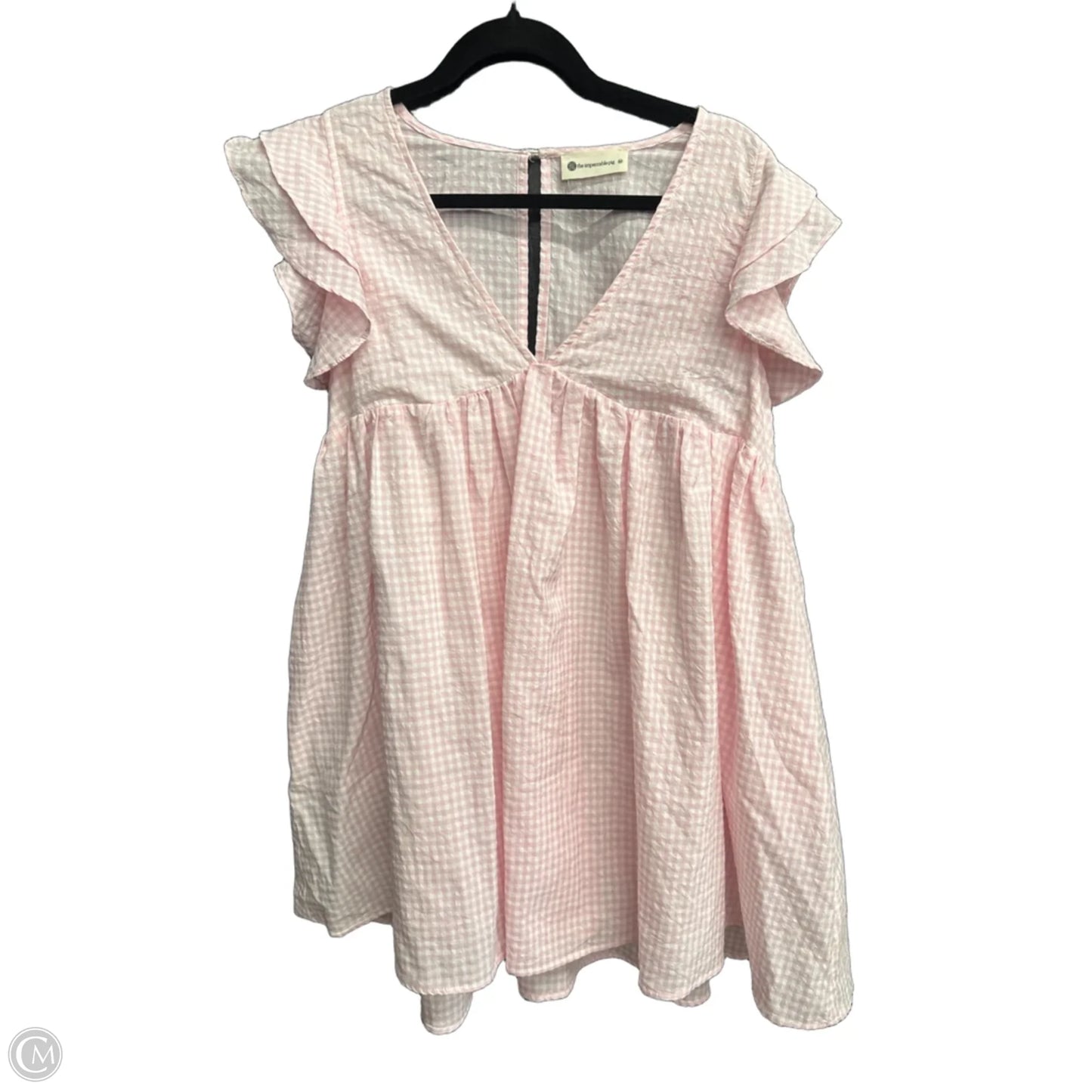 Dress Casual Midi By Clothes Mentor In Plaid Pattern, Size: M
