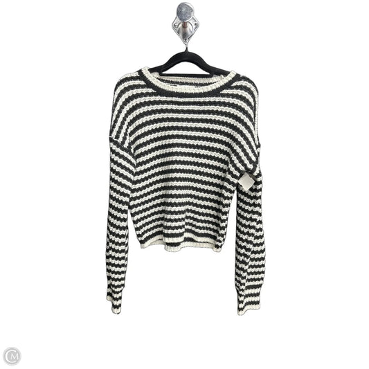 Sweater By Derek Heart In Black & White, Size: M