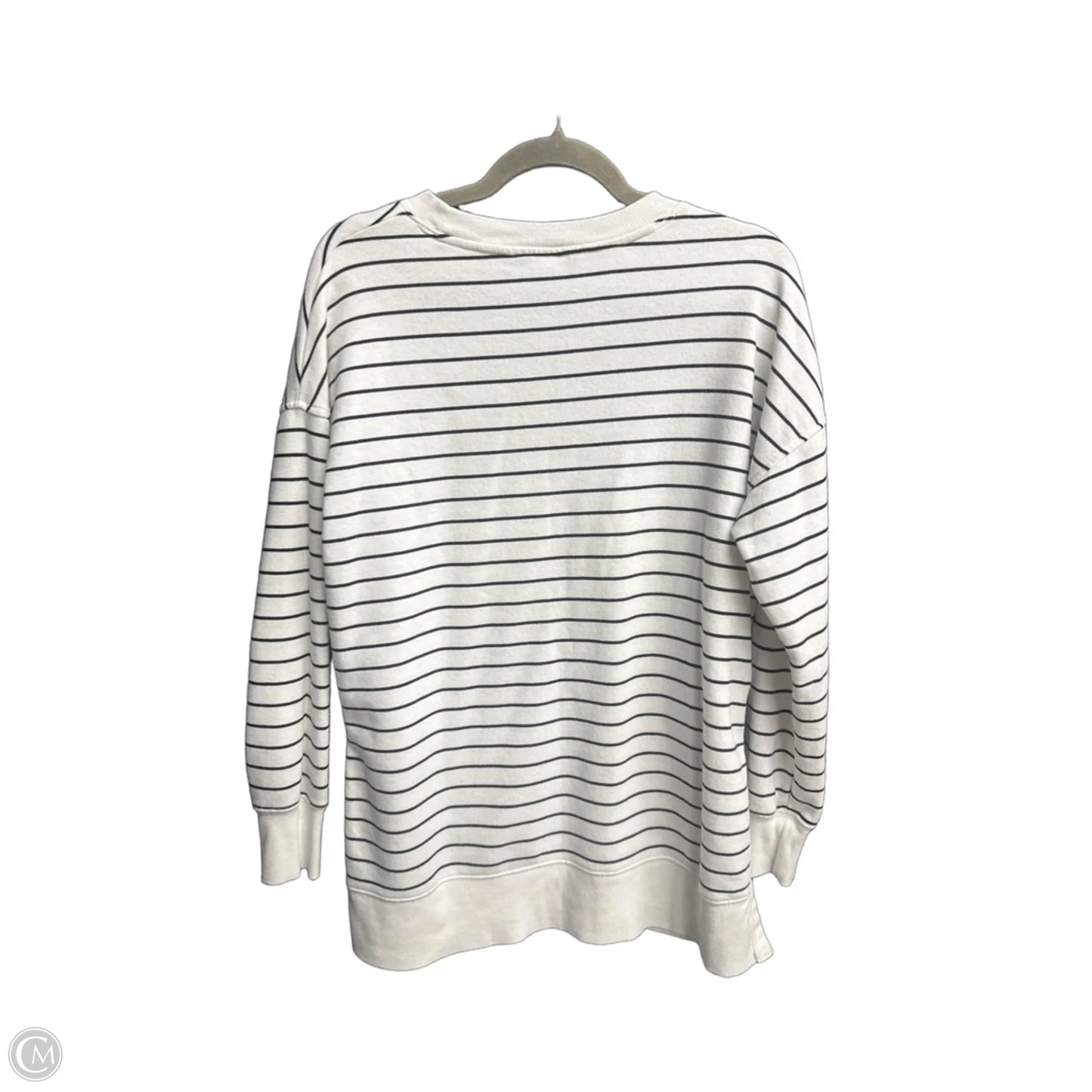 Top Long Sleeve By Old Navy In Striped Pattern, Size: S