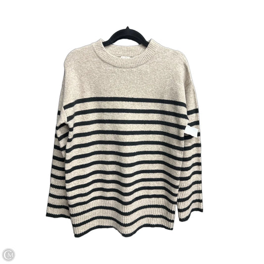 Sweater By A New Day In Striped Pattern, Size: Xs