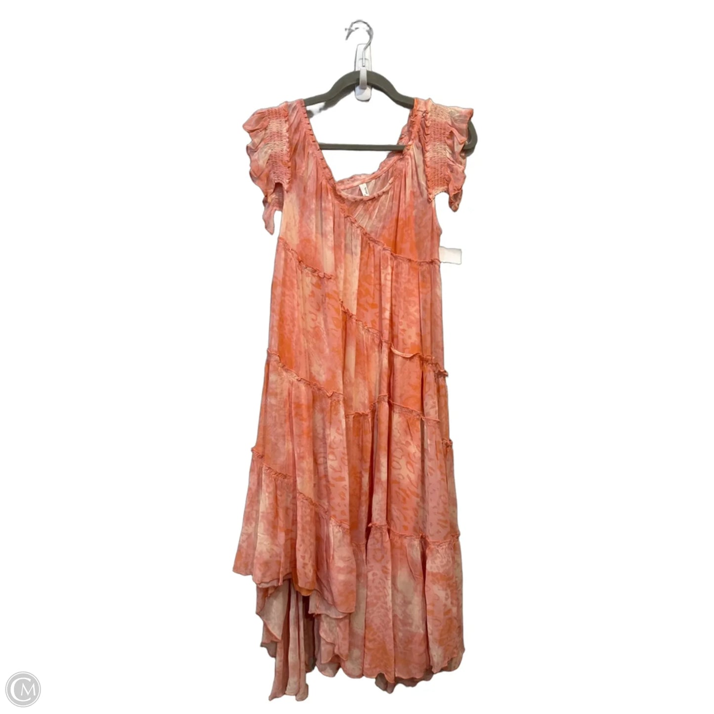 Dress Casual Maxi By Anthropologie In Pink, Size: L