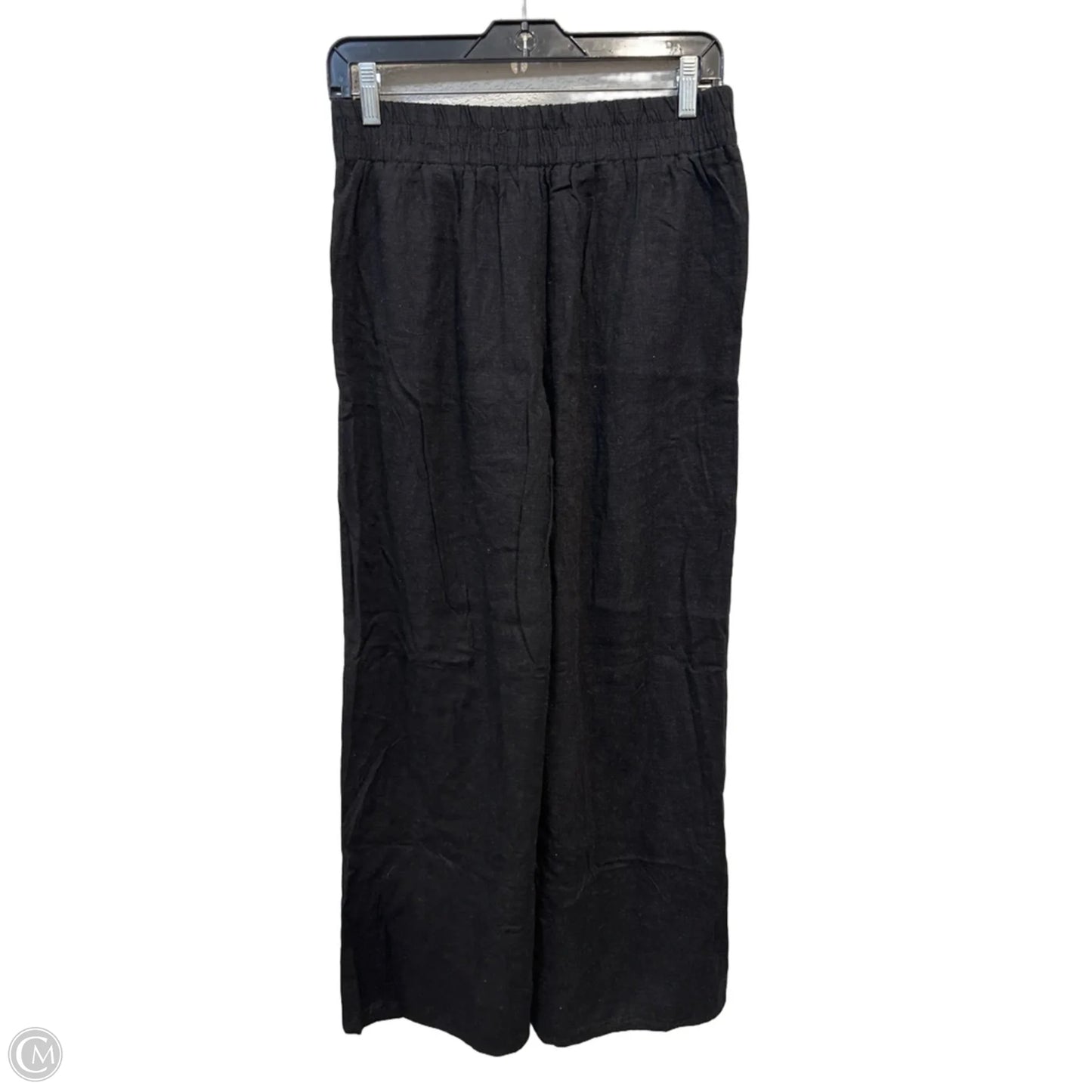 Pants Linen By Zara In Black, Size: M