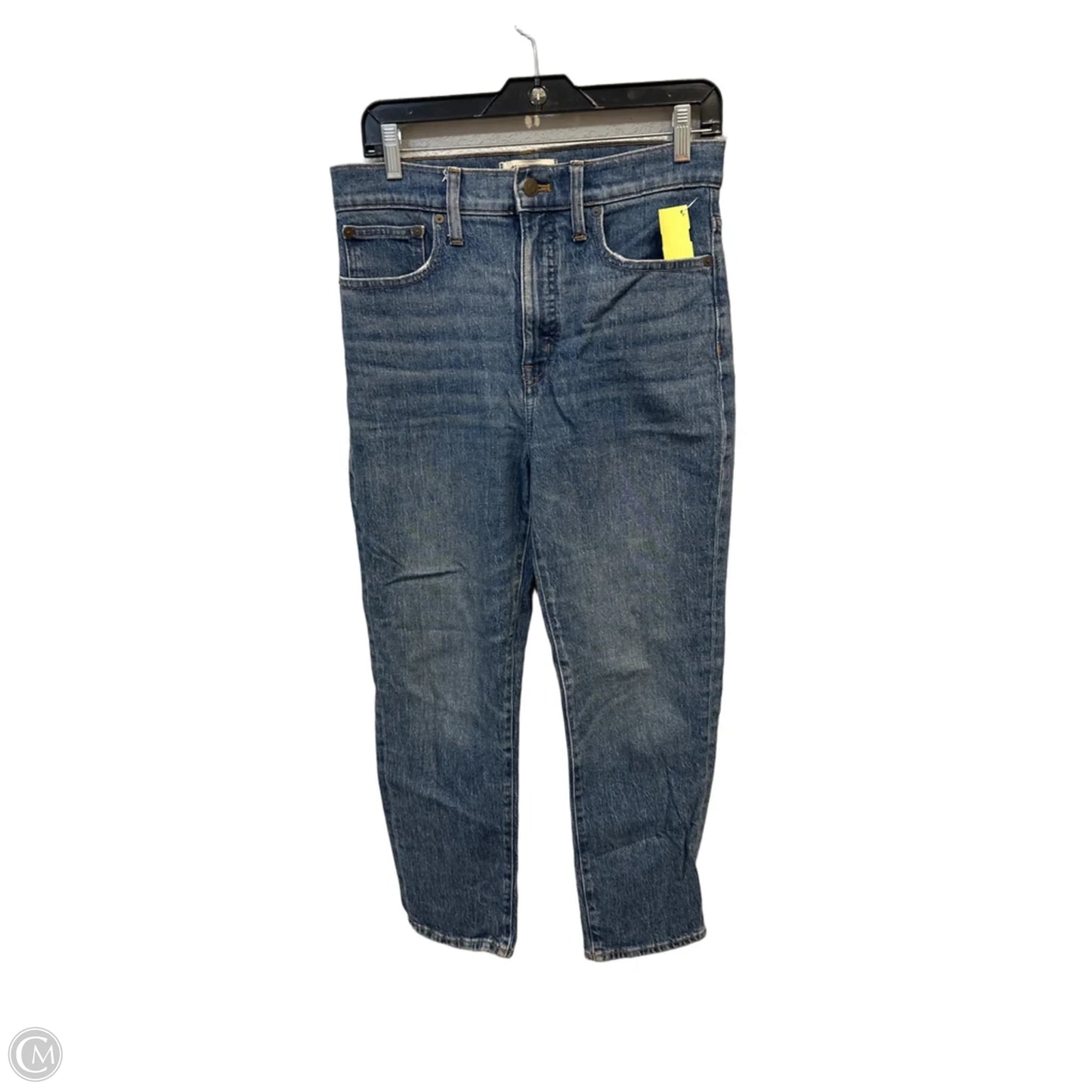 Jeans Wide Leg By Madewell In Blue Denim, Size: S
