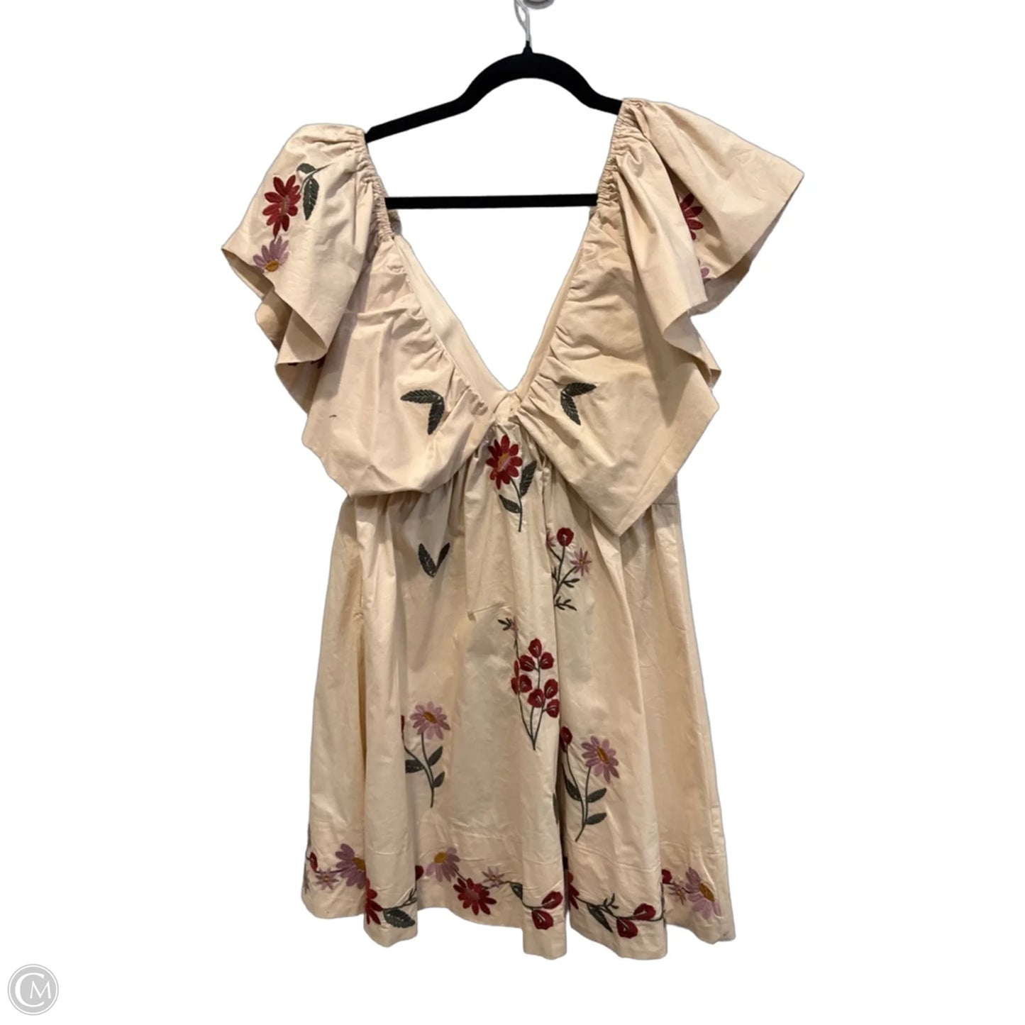 Dress Casual Midi By Mable In Tan, Size: M