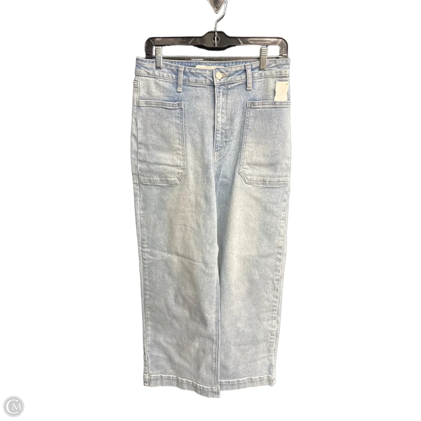 Jeans Wide Leg By Altard State In Blue Denim, Size: 8