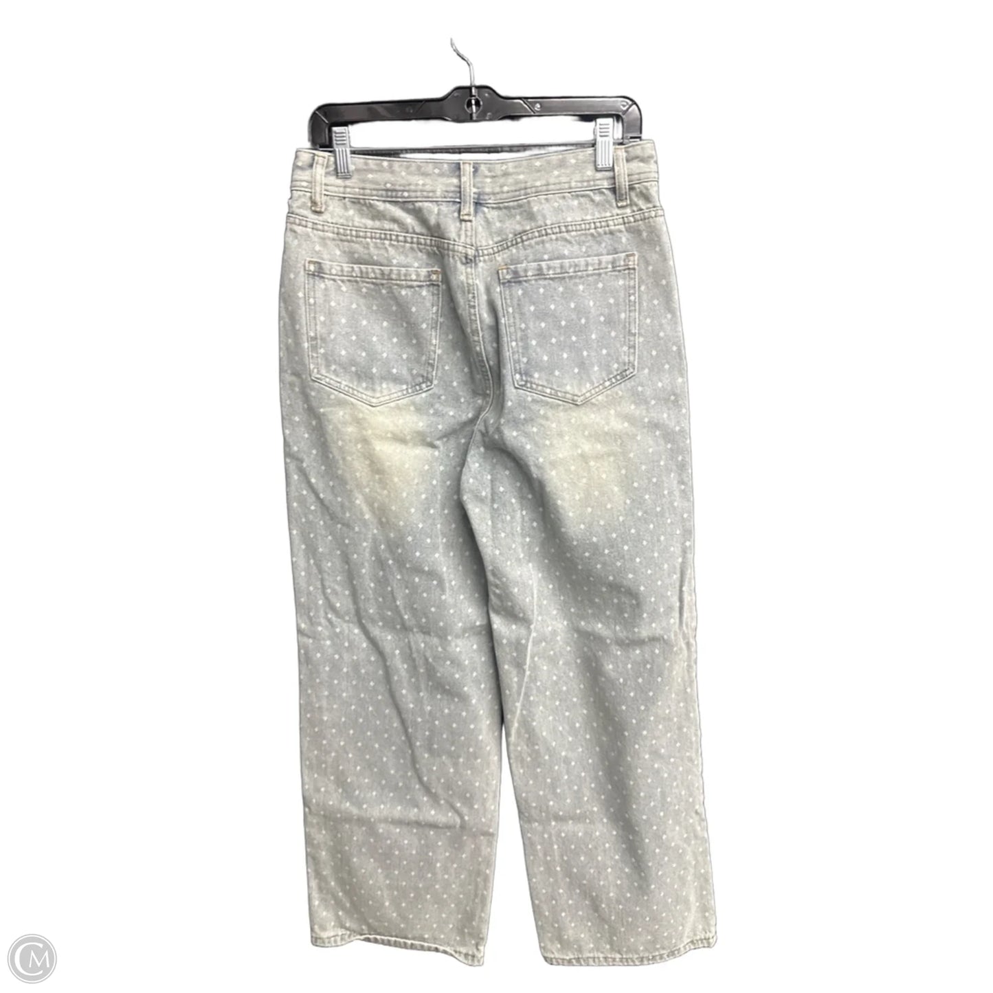 Jeans Wide Leg By Heyson In Polkadot Pattern, Size: 12