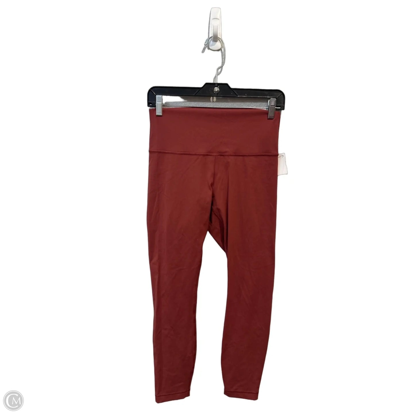 Athletic Leggings By Lululemon In Maroon, Size: M