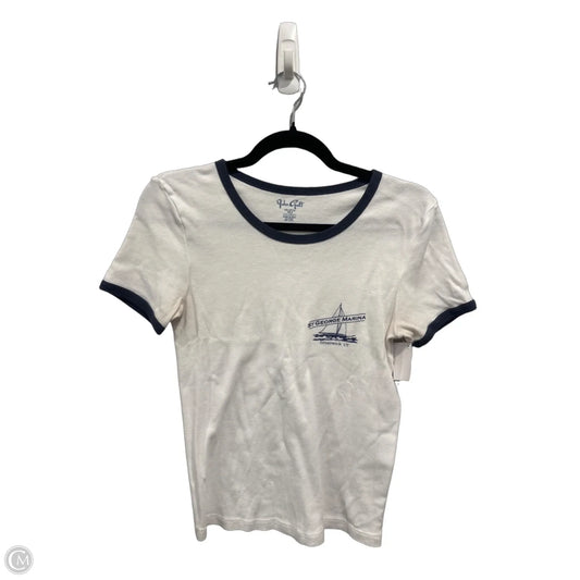 Top Short Sleeve By John Galt In White, Size: S