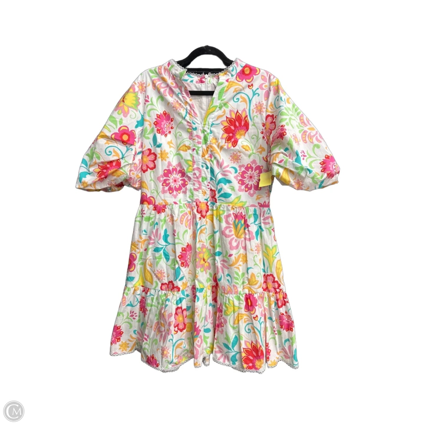 Dress Casual Midi By Fate In White, Size: M