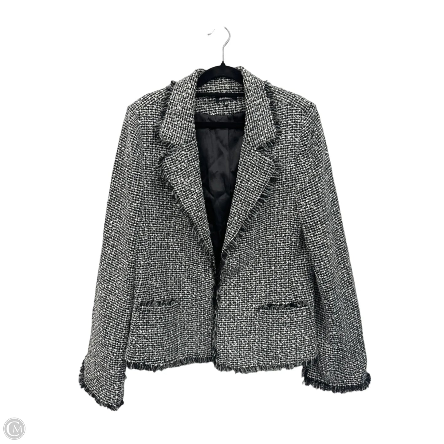 Blazer By Daisy Fuentes In Black & White, Size: Xl