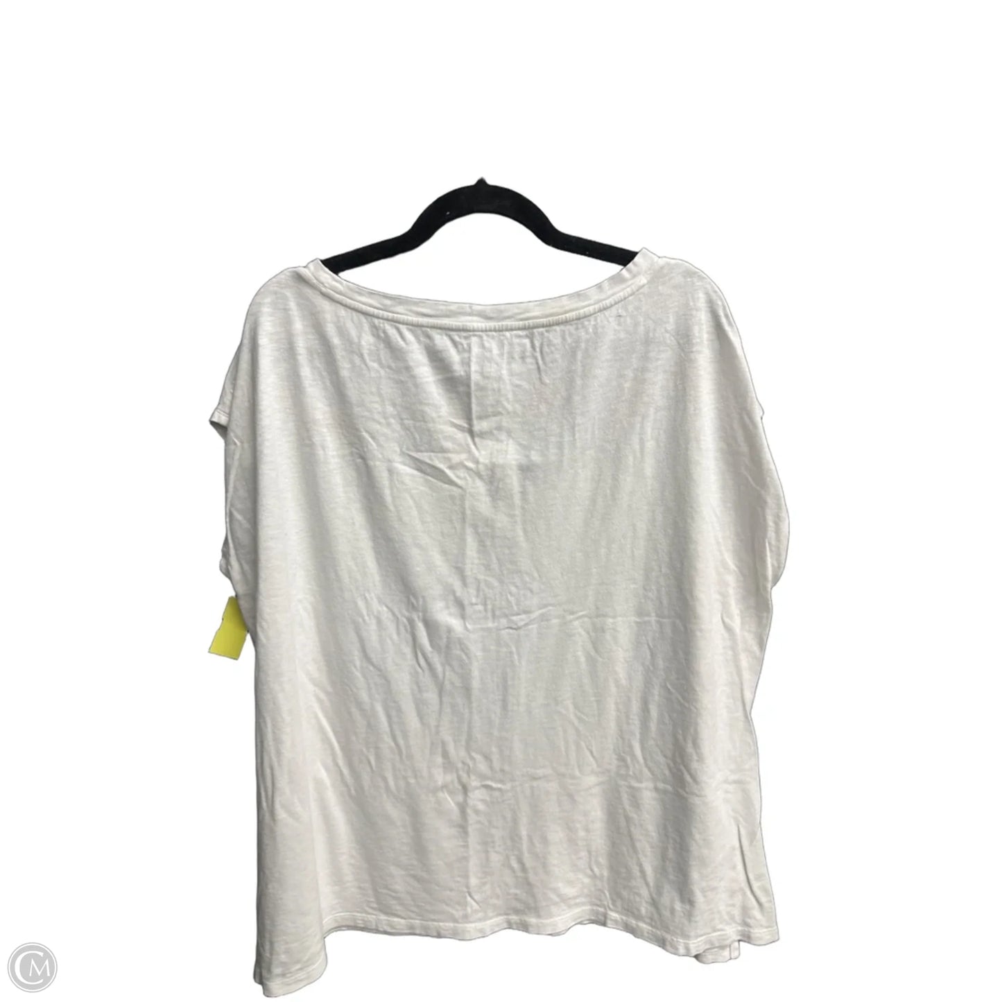 Top Sleeveless By Talbots In White, Size: 2x