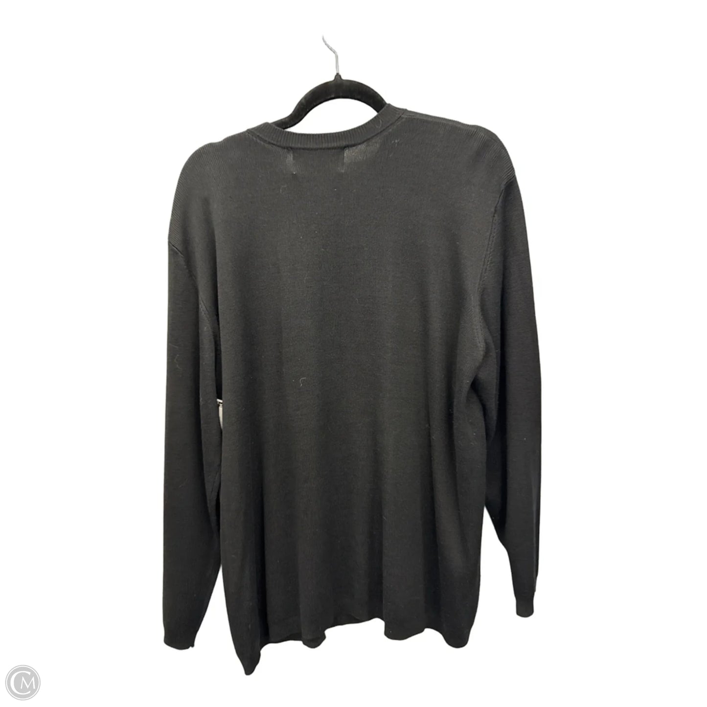 Cardigan By Elisabeth In Black, Size: Xlp