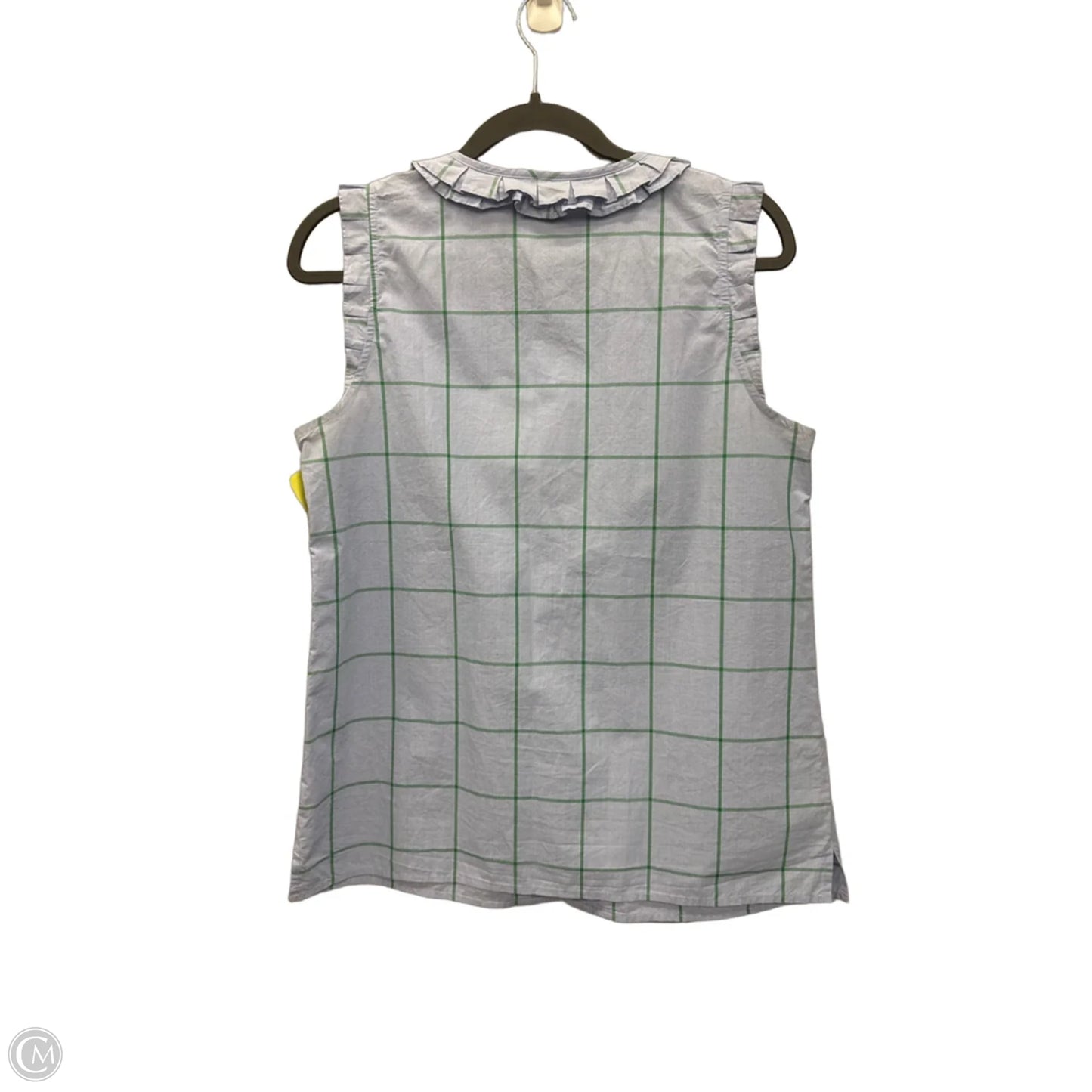 Top Sleeveless By J. Crew In Blue, Size: S