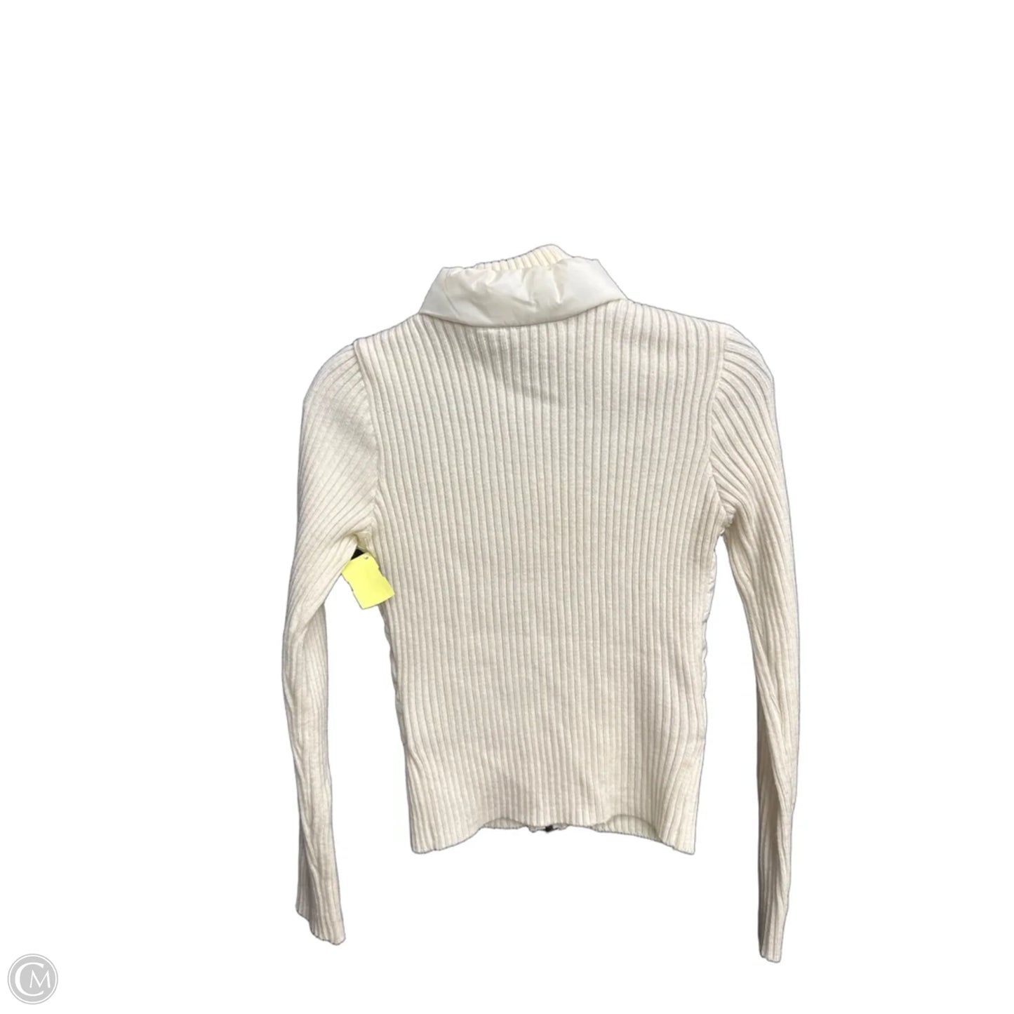 Vest Sweater By Takeout In Cream, Size: M