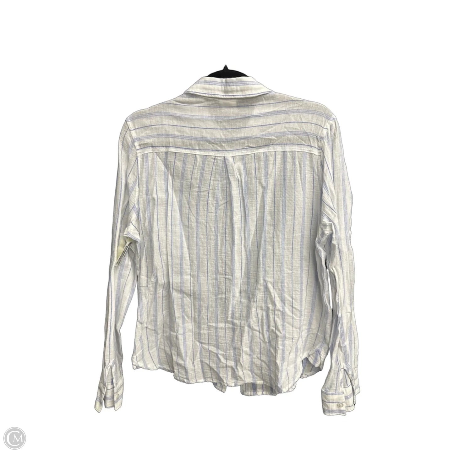 Top Long Sleeve By By Together In Striped Pattern, Size: M