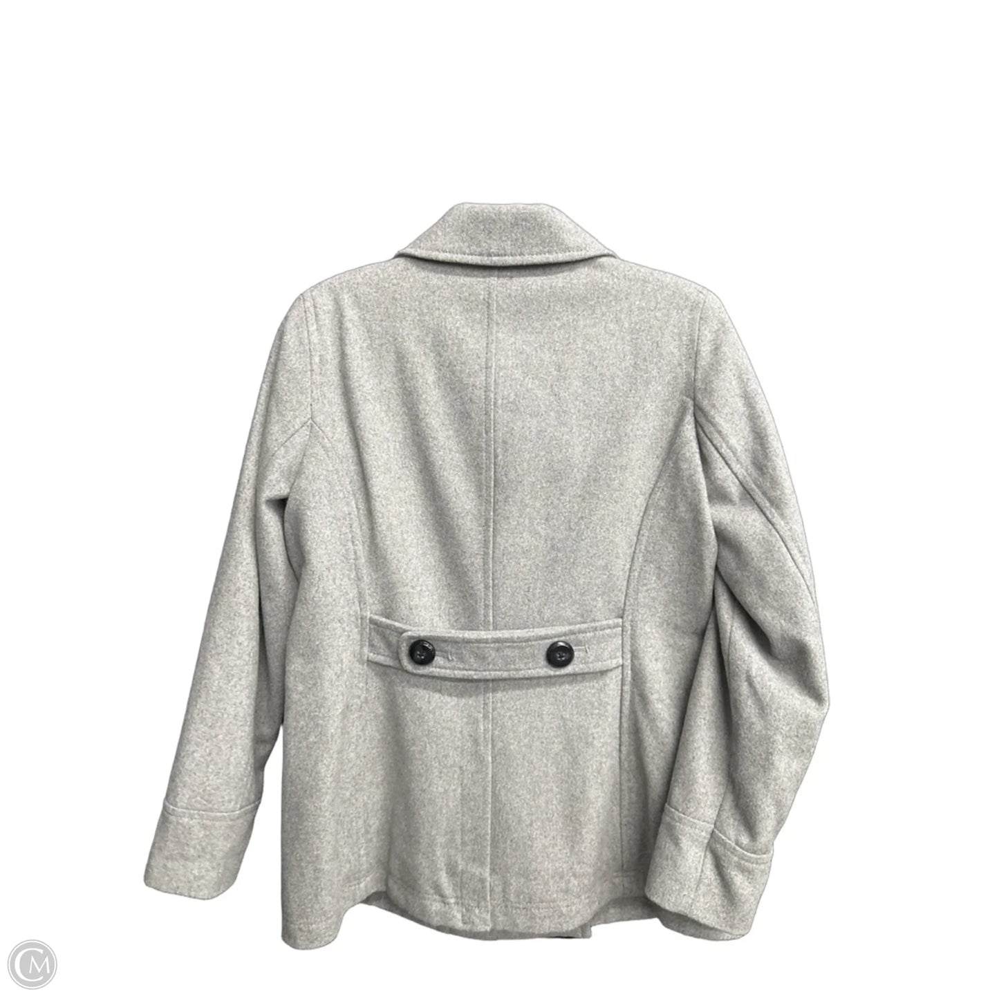 Jacket Faux Fur & Sherpa By Old Navy In Grey, Size: M