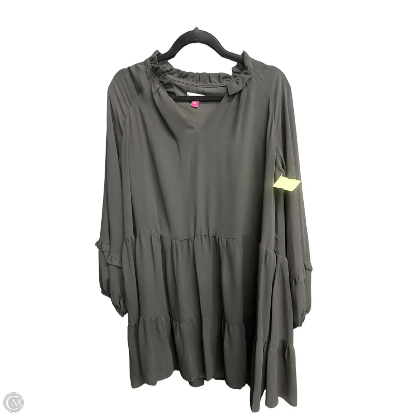 Dress Casual Midi By Vince Camuto In Black, Size: M