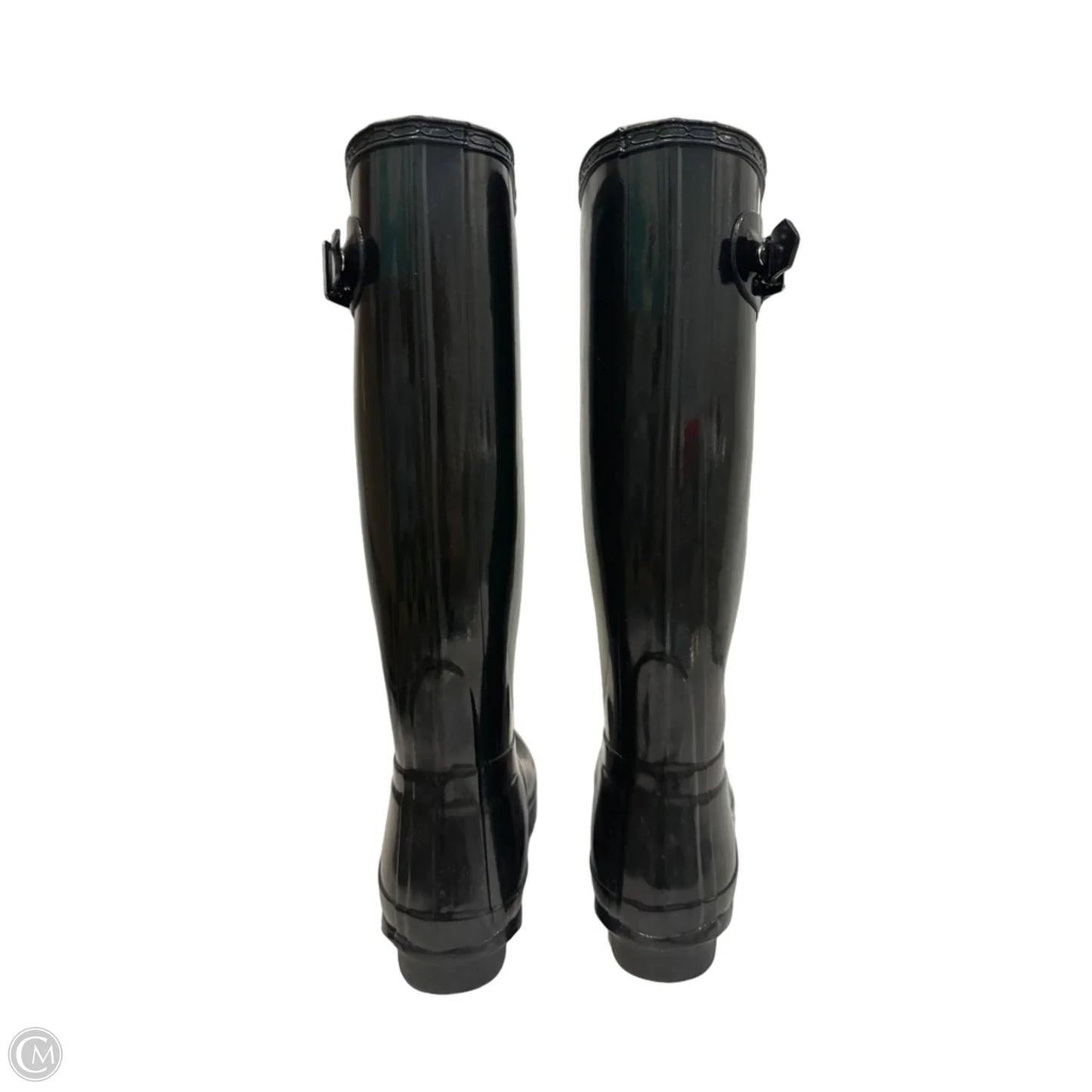 Boots Designer By Hunter In Black, Size: 7