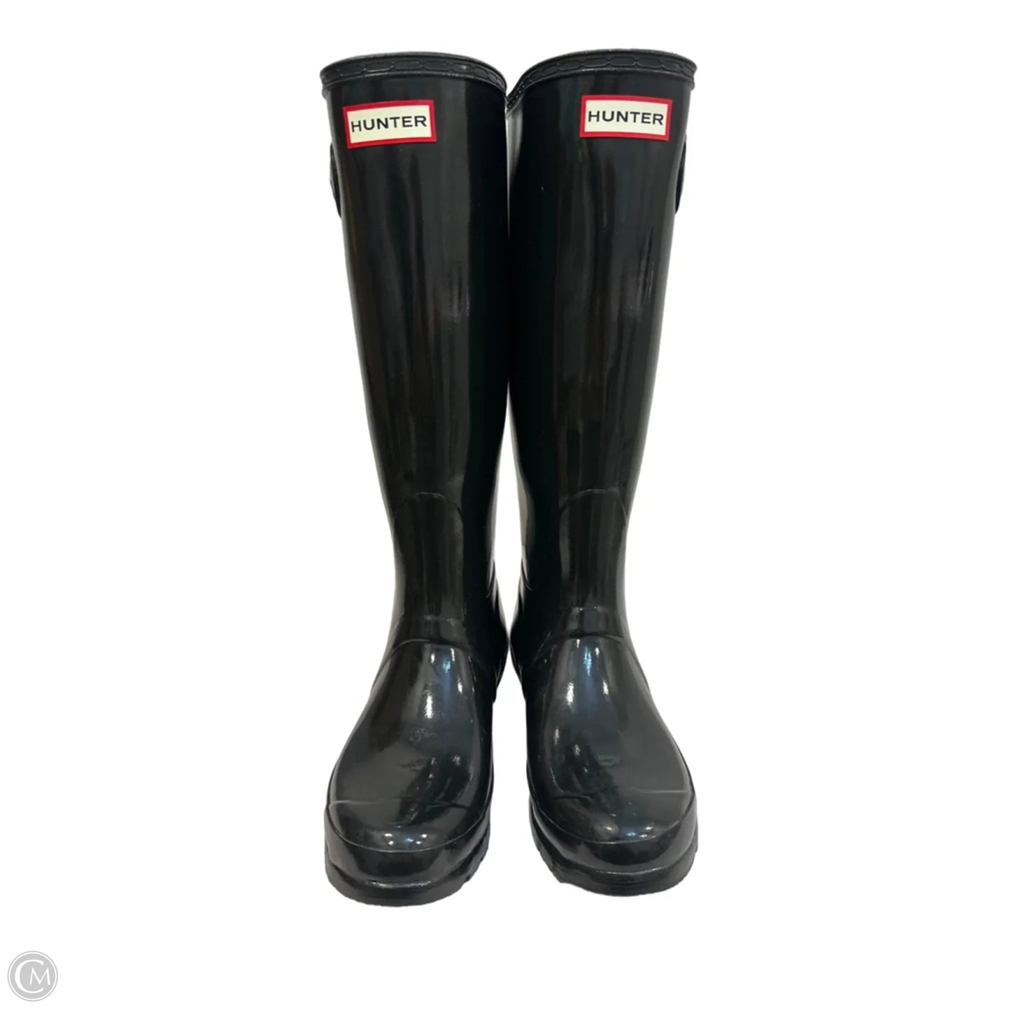 Boots Designer By Hunter In Black, Size: 7