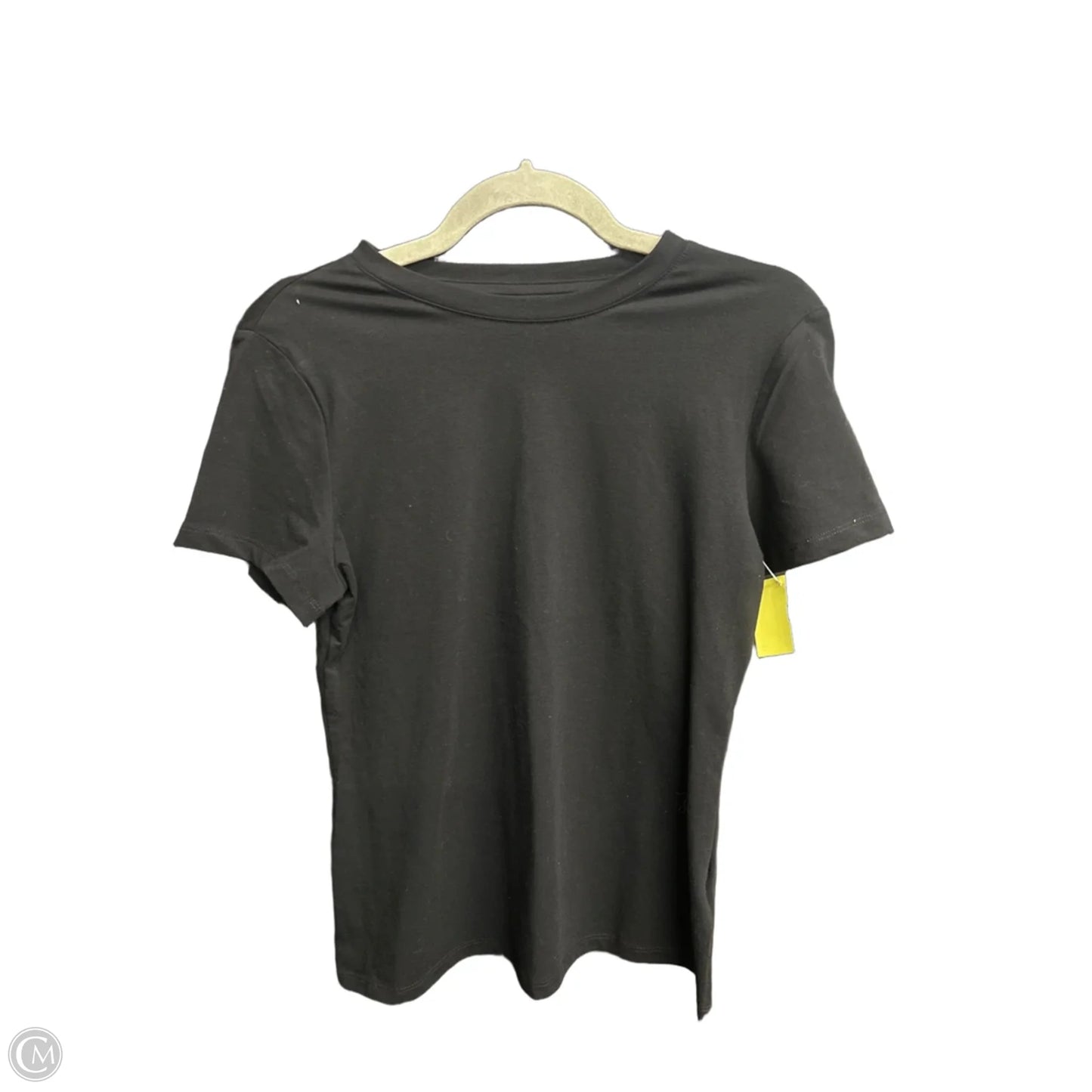 Top Short Sleeve Basic By A New Day In Black, Size: Xs