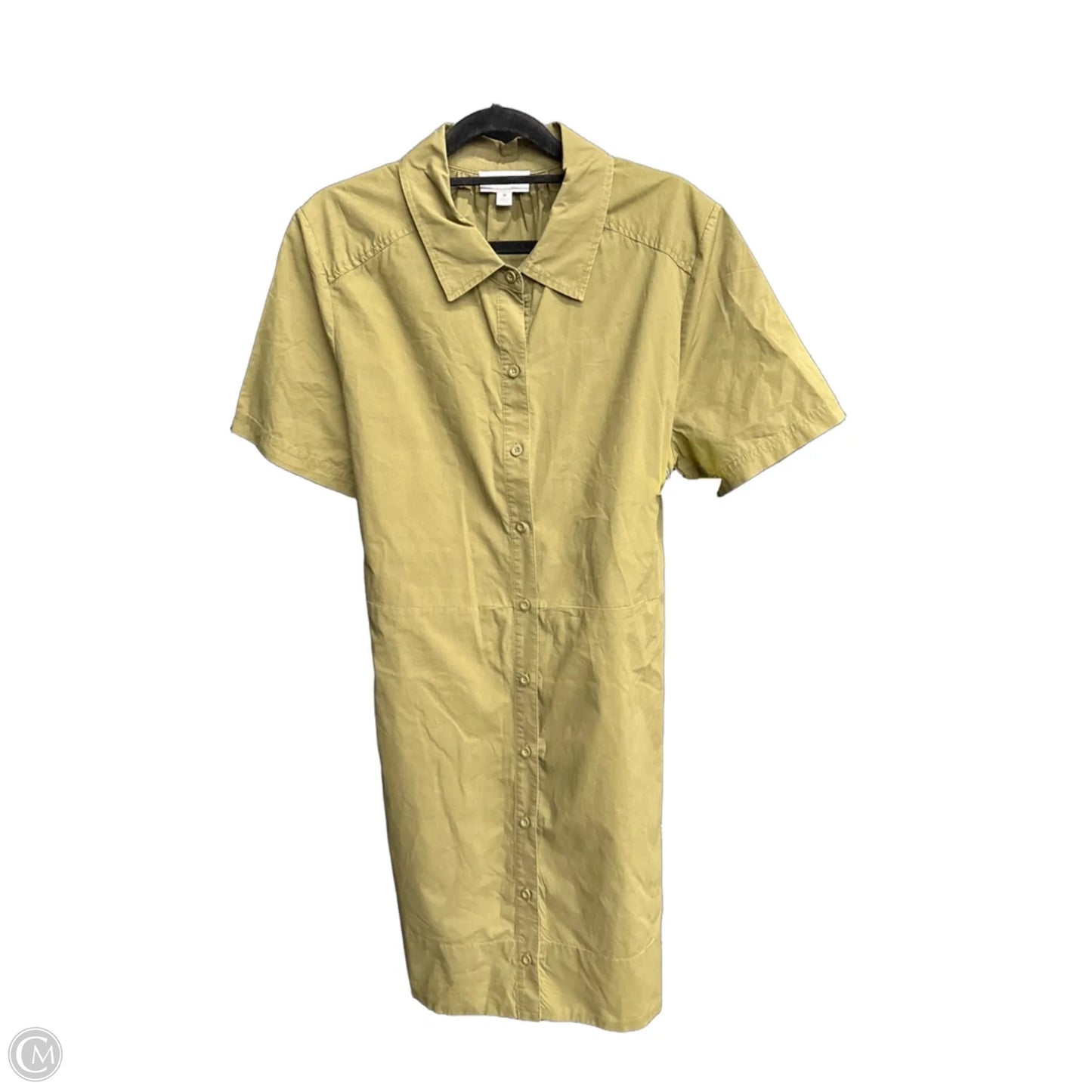 Dress Casual Midi By Evereve In Green, Size: M