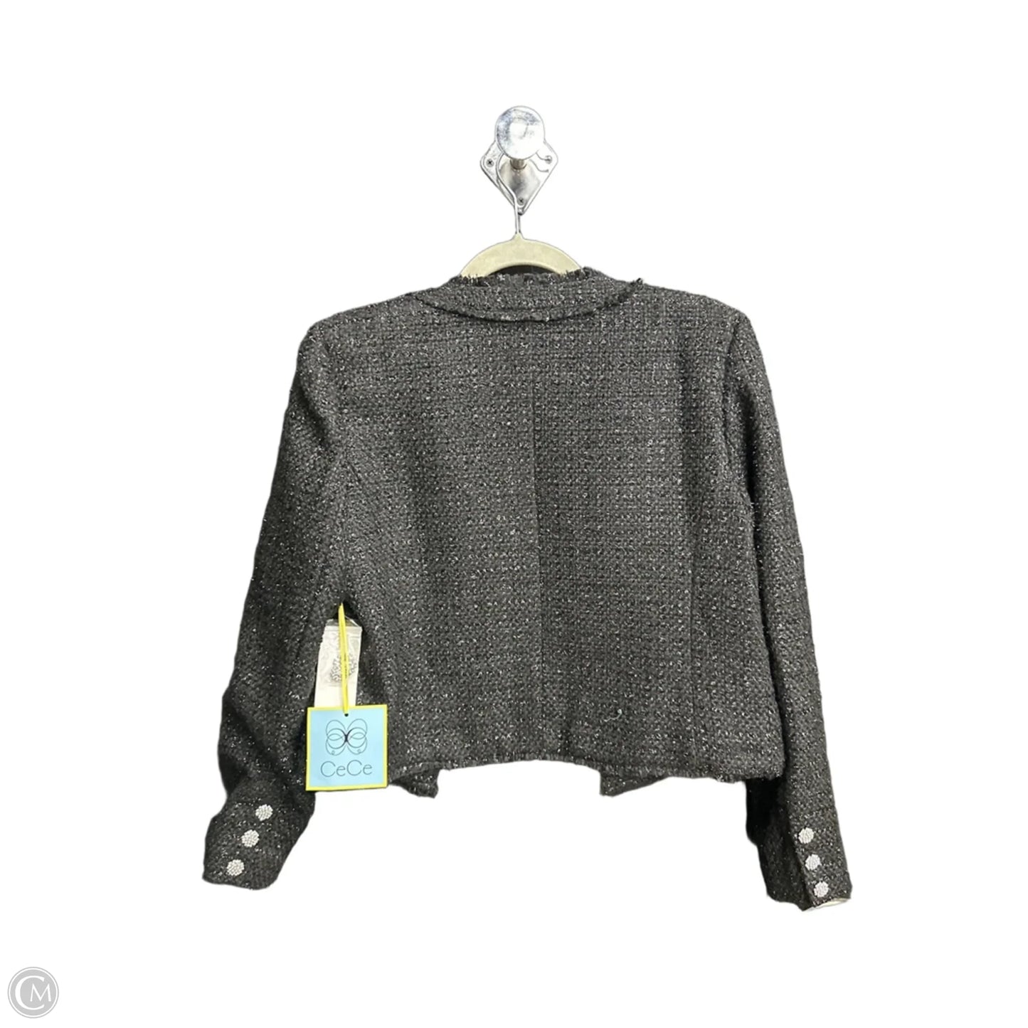 Jacket Fleece By Cece In Black, Size: M