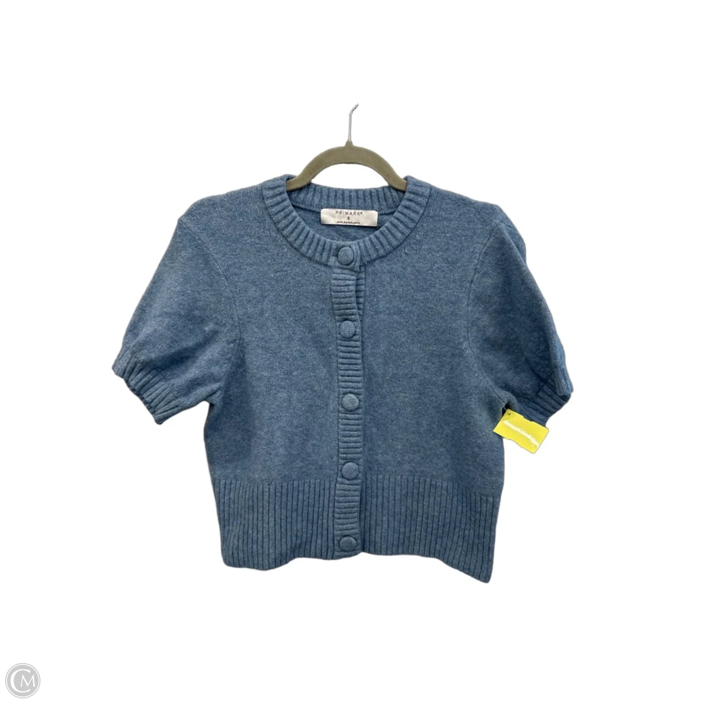 Sweater Short Sleeve By Primark In Blue, Size: S