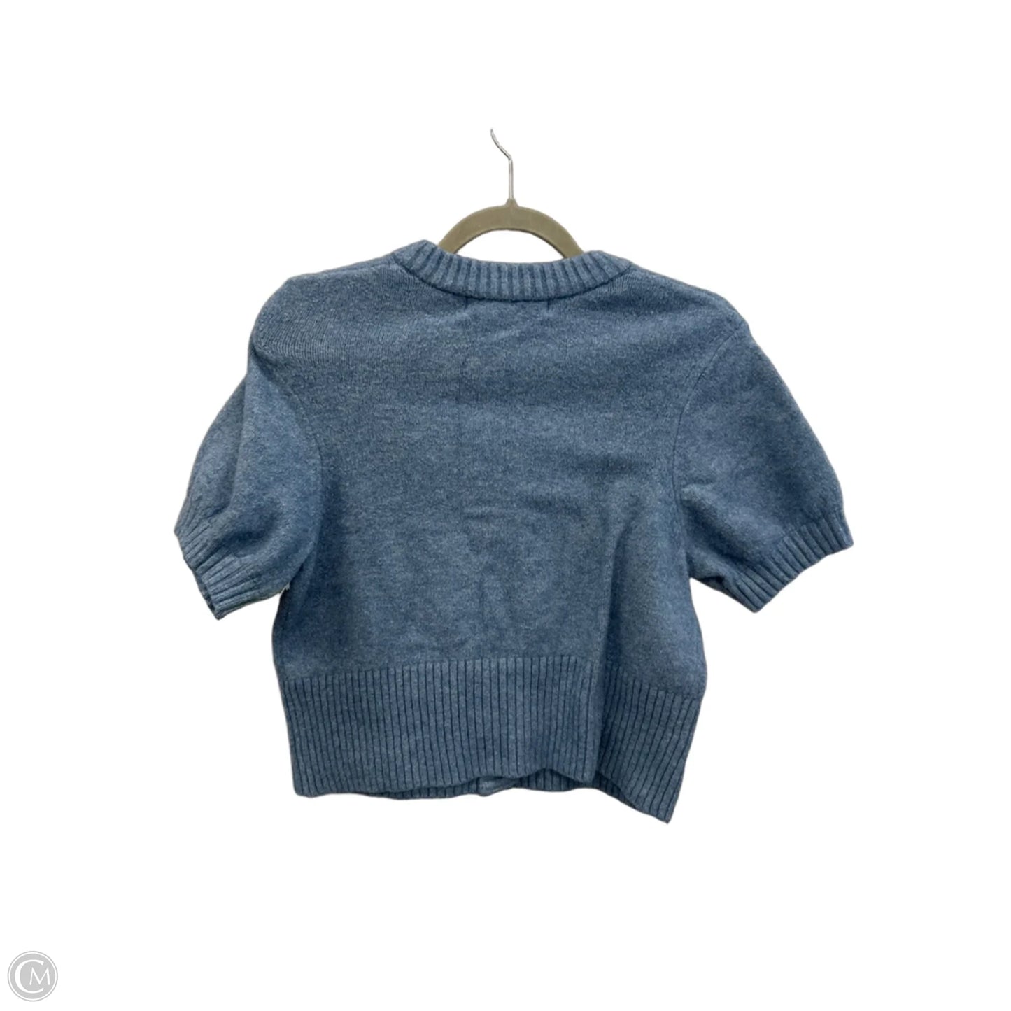 Sweater Short Sleeve By Primark In Blue, Size: S