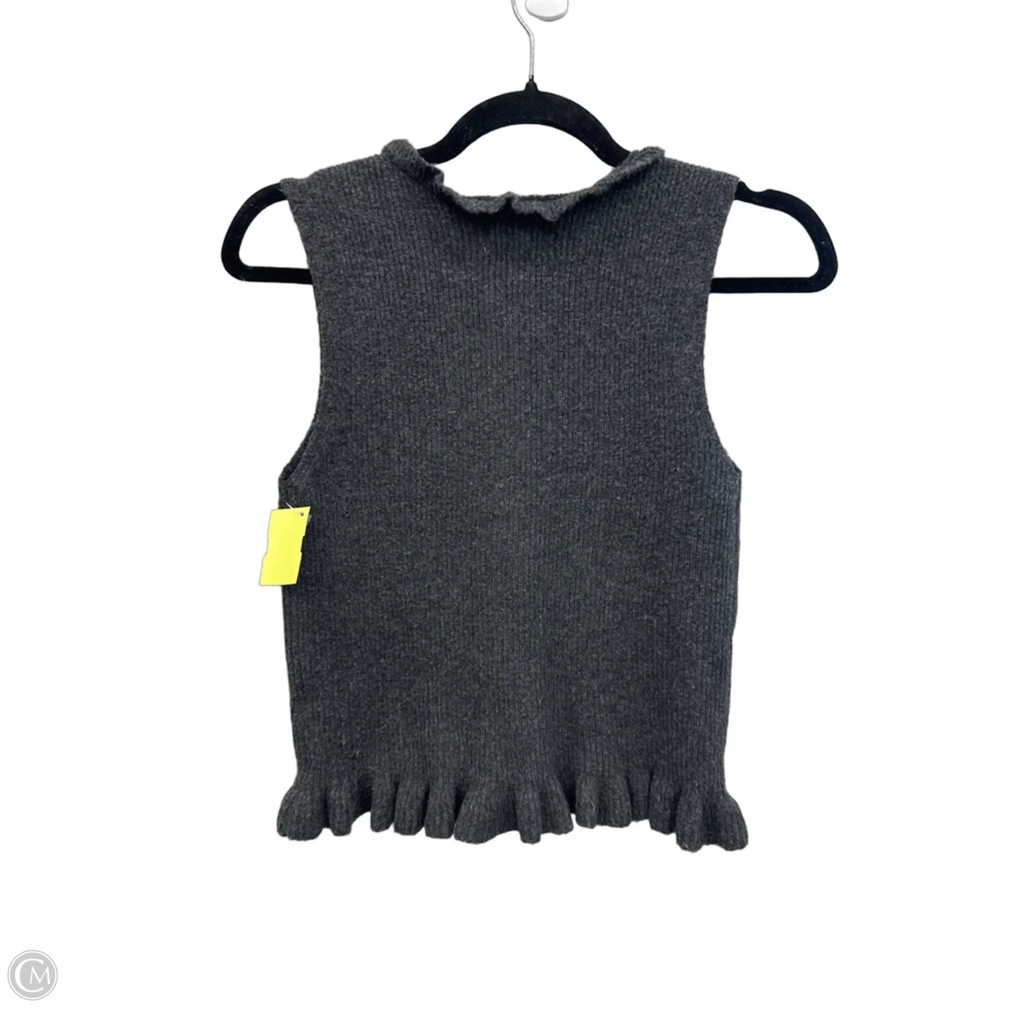 Vest Sweater By Willow & Wind In Grey, Size: S