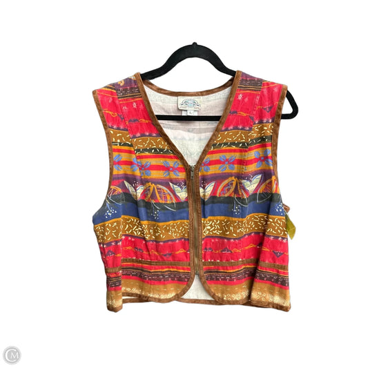 Vest Other By Clothes Mentor In Red, Size: L