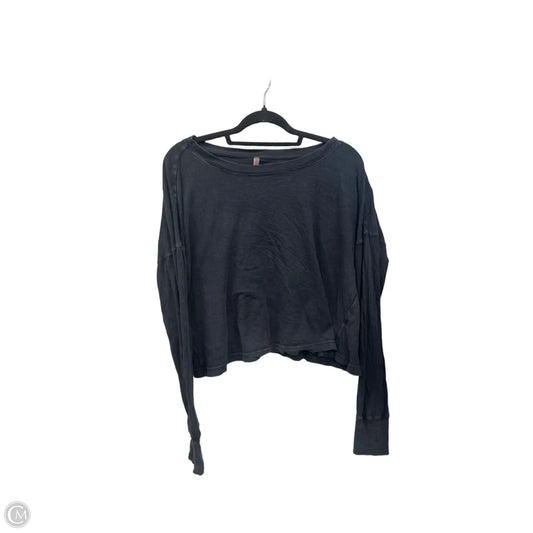 Top Long Sleeve Basic By Free People In Black, Size: M