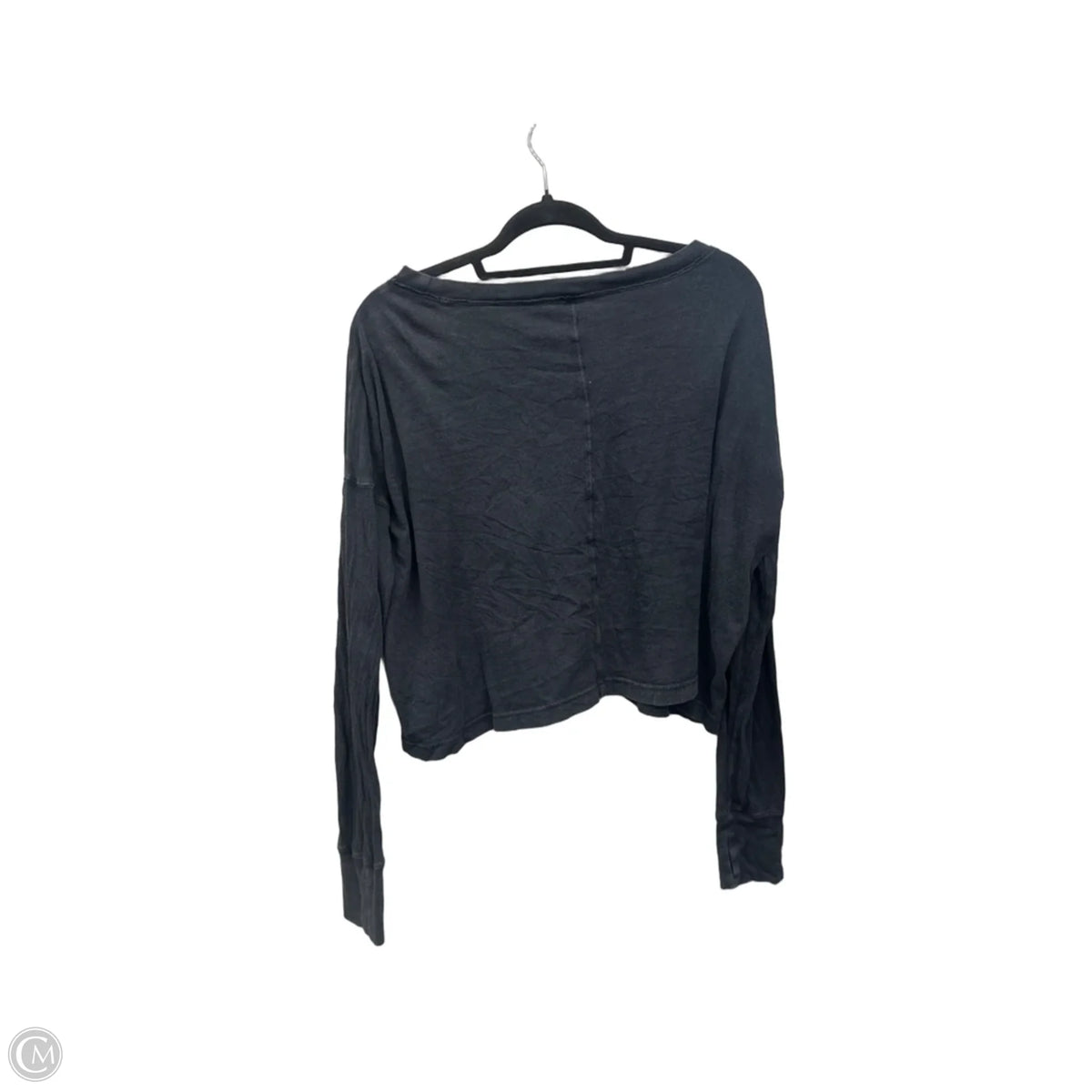 Top Long Sleeve Basic By Free People In Black, Size: M